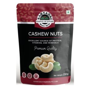 Buy clean label 100% natural Classic Salted cashews kaju 250g online India