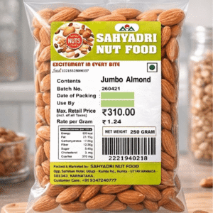Buy Sahyadri Nuts California Almonds Badam Giri 1 kg online India price