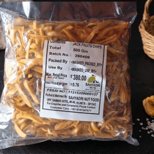 Buy Sahyadri Nuts Classic Salted Jackfruit Chips - Authentic Kerala Style | Crispy, Thin & Fiber-Rich | 100% Natural Healthy Tea-Time Snack | 500g online India