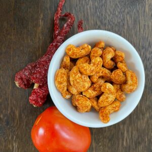 Buy gourmet roasted tomato chilli cashews kaju 100g online India